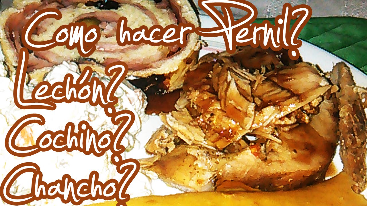 Como Hacer Pernil? Lechón? Cochino? Chancho? | Receta Venezolana | Cocina