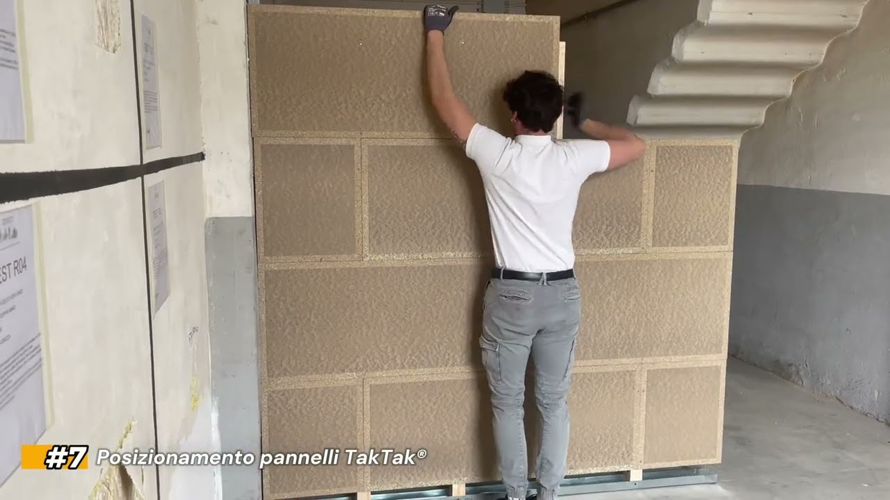 Non serve un muratore per costruire una parete perfetta – ti basta TAKTAK®