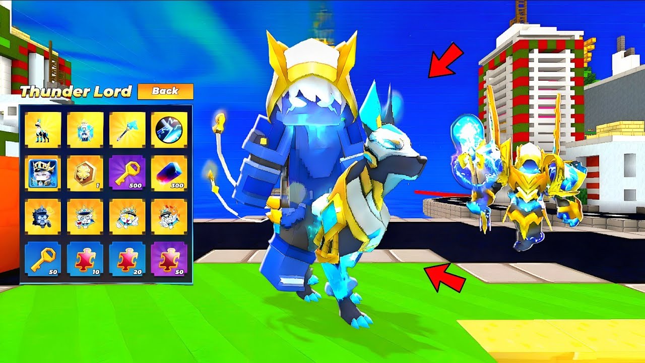 Buying New Thunder Dog Mount in Bedwars! | Blockman Go Bedwars