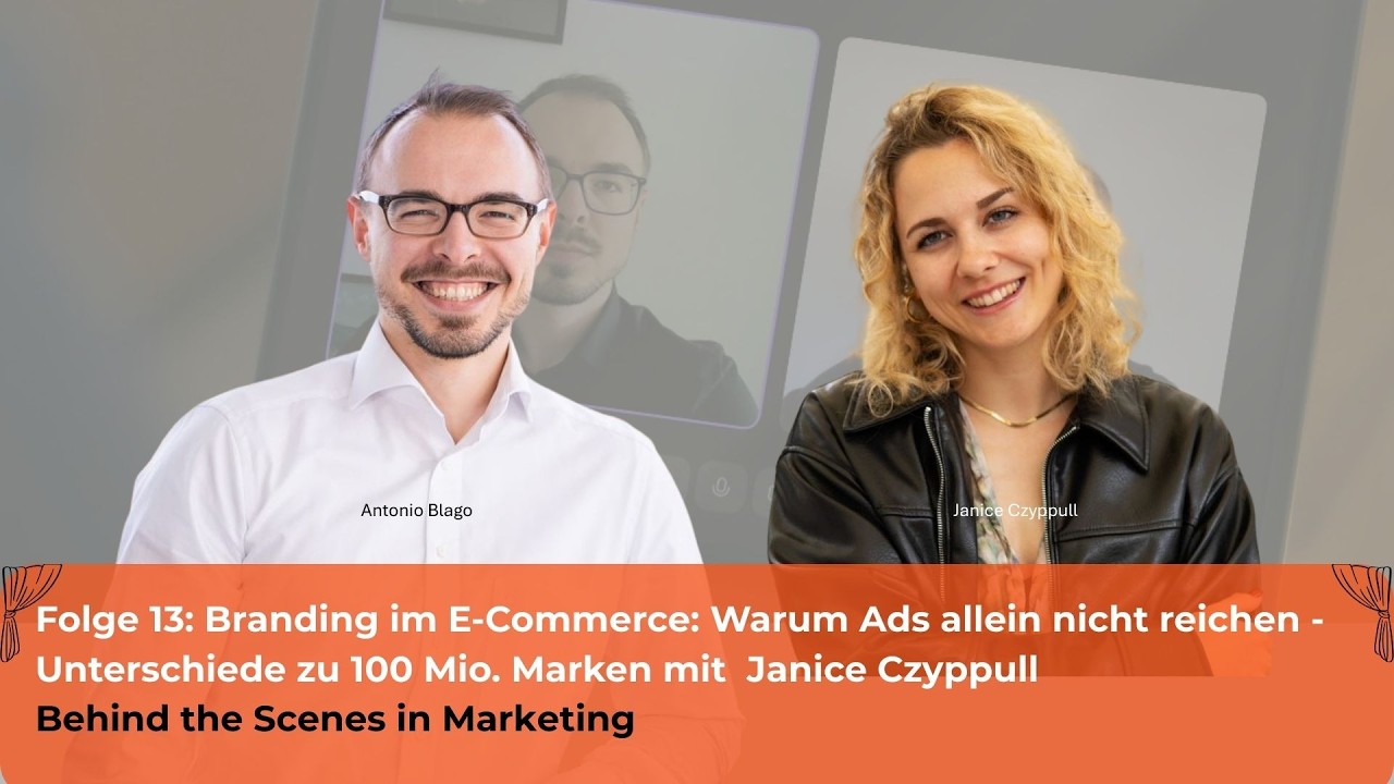 F13: Branding im E-Commerce: Warum Ads allein nicht reichen - Unterschiede zu 100 Mio. Marken