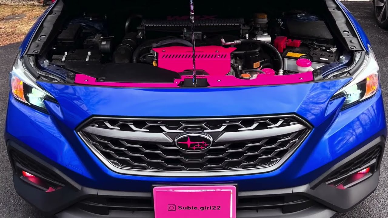 Member Subie.Girl22 installs Perrin Radiator and alternator shroud Subaru 2022 WRX VB