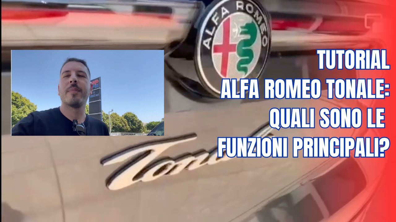 Tutorial Alfa Romeo Tonale
