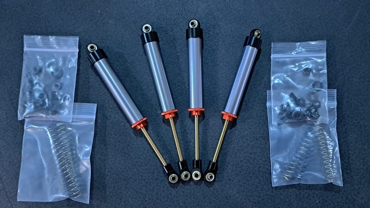 RC Shack // Sub£20 Aluminium Internal Spring Shock (110mm) Review!