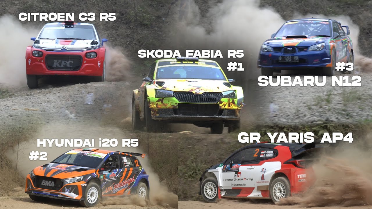 MOMENT KFC DANAU TOBA RALLY 2023 PUTARAN 1 | 24 - 25 Juni 2023 | RALLY INDONESIA  4K