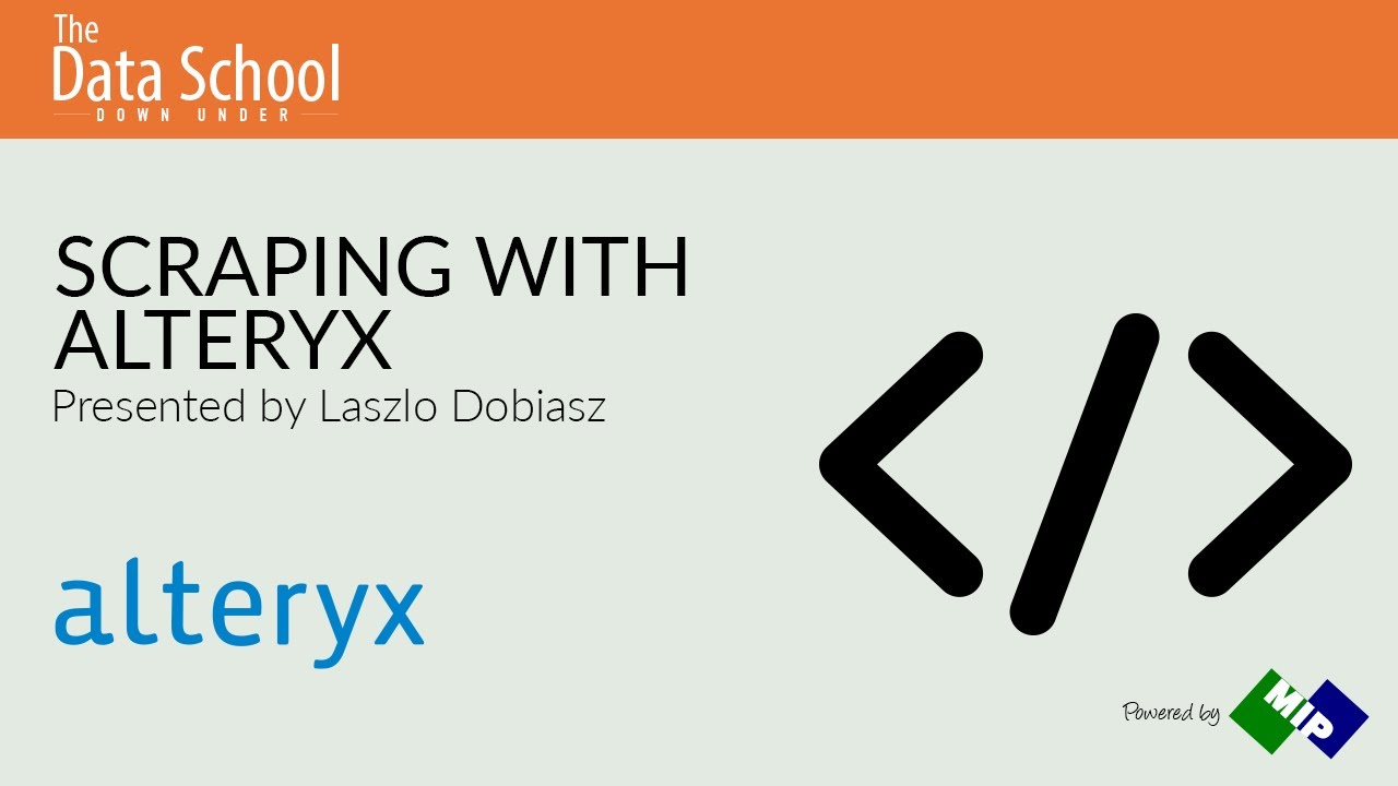 Scraping with Alteryx
