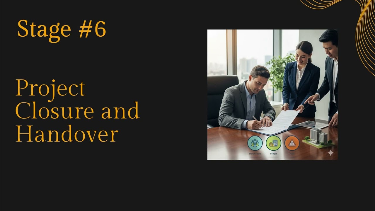 دورة حياة مشاريع الانشاءات  #pmp   Construction Project Management Lifecycle Part 2