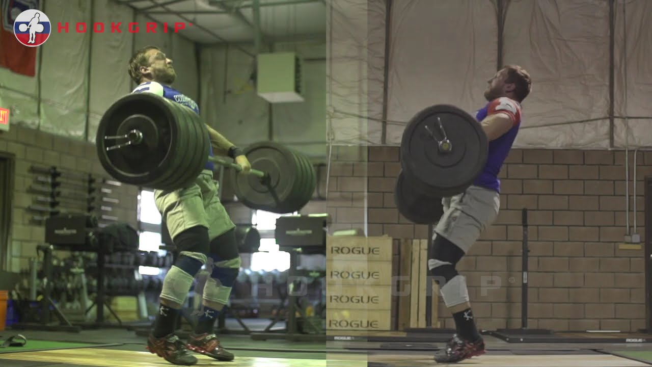 Dmitry Klokov - 184kg/405lb Power Clean + Push Press