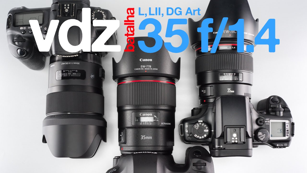 vdz 30 - Batalha 35mm f/1.4: L vs. L II vs. Art DG