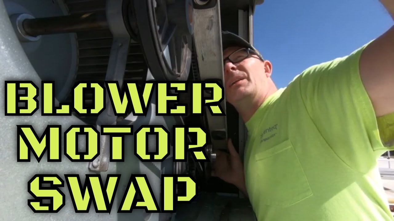 Blower Motor Swap on Carrier RTU