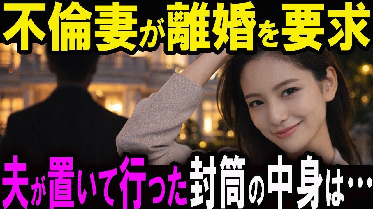 【修羅場】不妊を夫に押しつけ離婚要求する妻…間男との再スタートに浮かれた末路は地獄だった【スカッと】