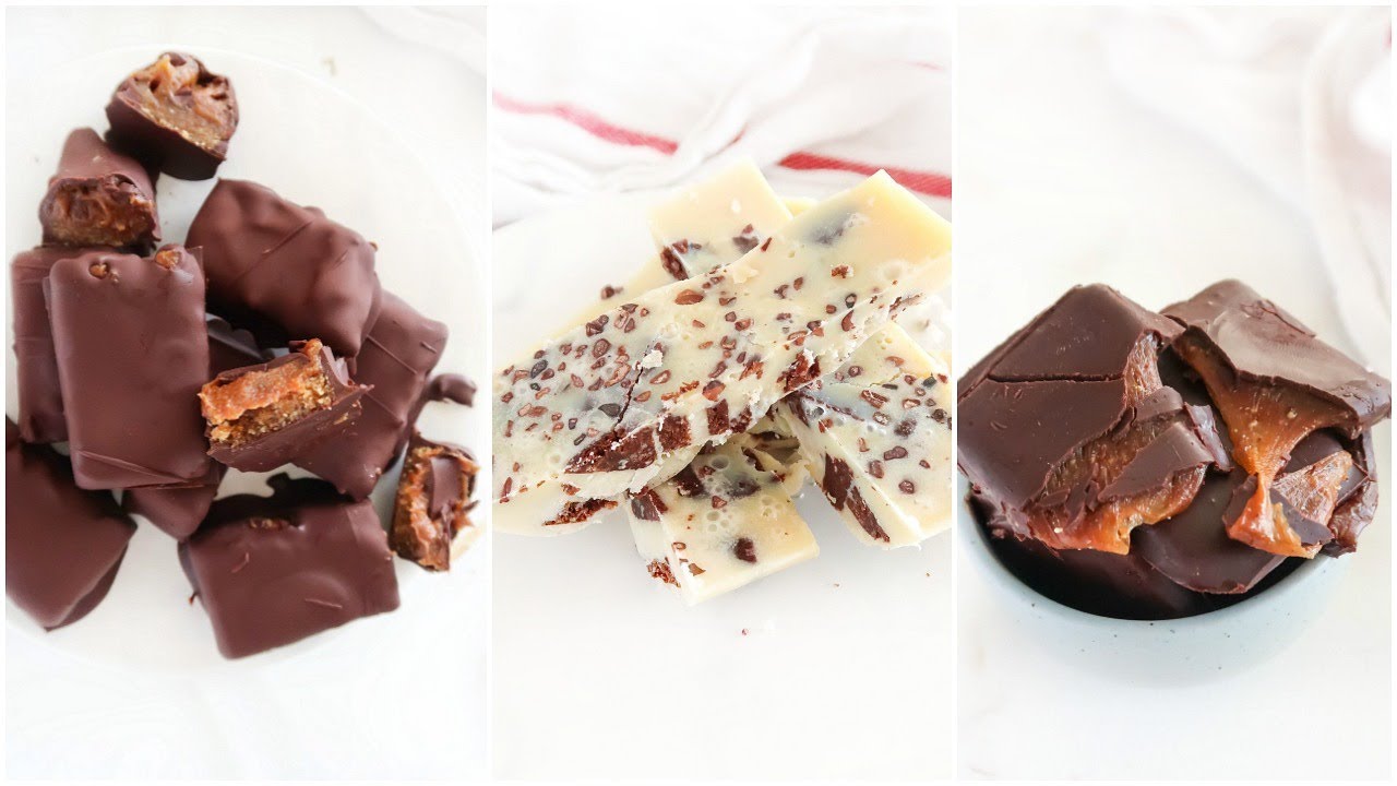 Healthy Chocolate Bars | vegan, paleo recipes