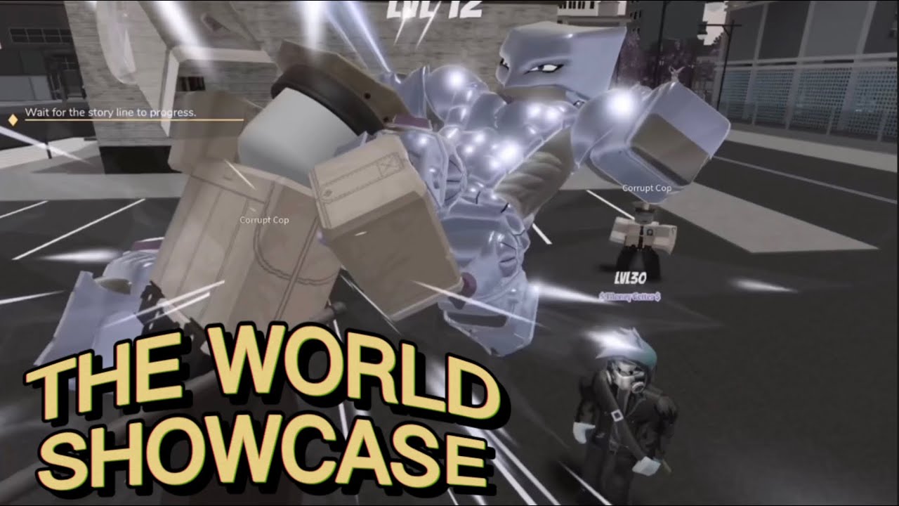The World Showcase in World of Stands