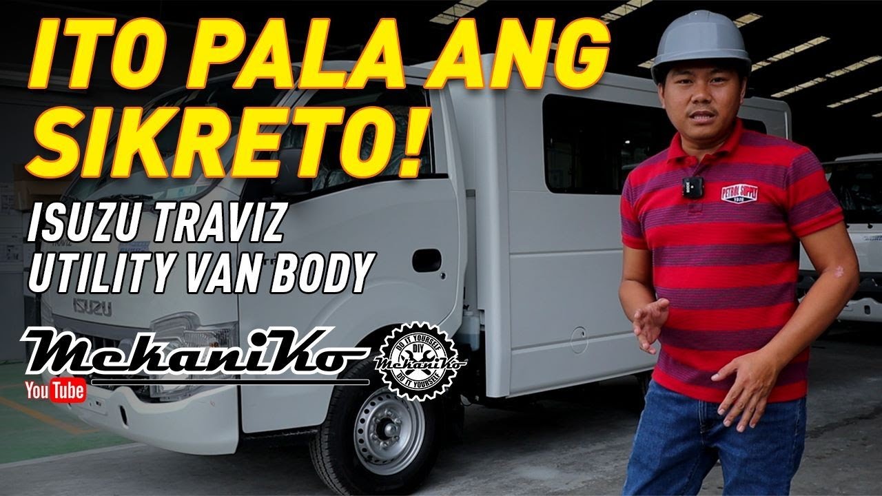 Ang sikreto sa matibay at pangmalakasan na Isuzu Traviz Utility Van body na gawa ng Centro