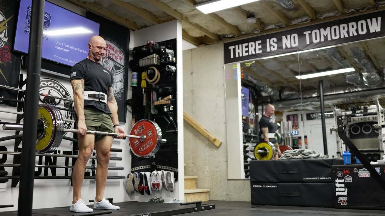 Raw Training - Deadlifts, Paused Front Squats, Tempo Bench