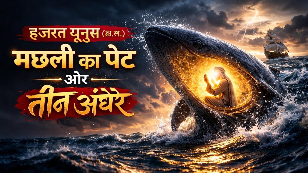 हज़रत यूनुस (अ.स.) का वो वाक़िआ जिसने अल्लाह का फैसला बदल दिया | Qaum ne Tauba Kar Li