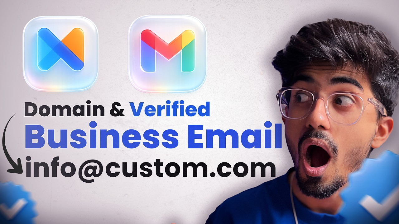 The Easiest Business Email Setup in 2026 (Free DOMAIN)