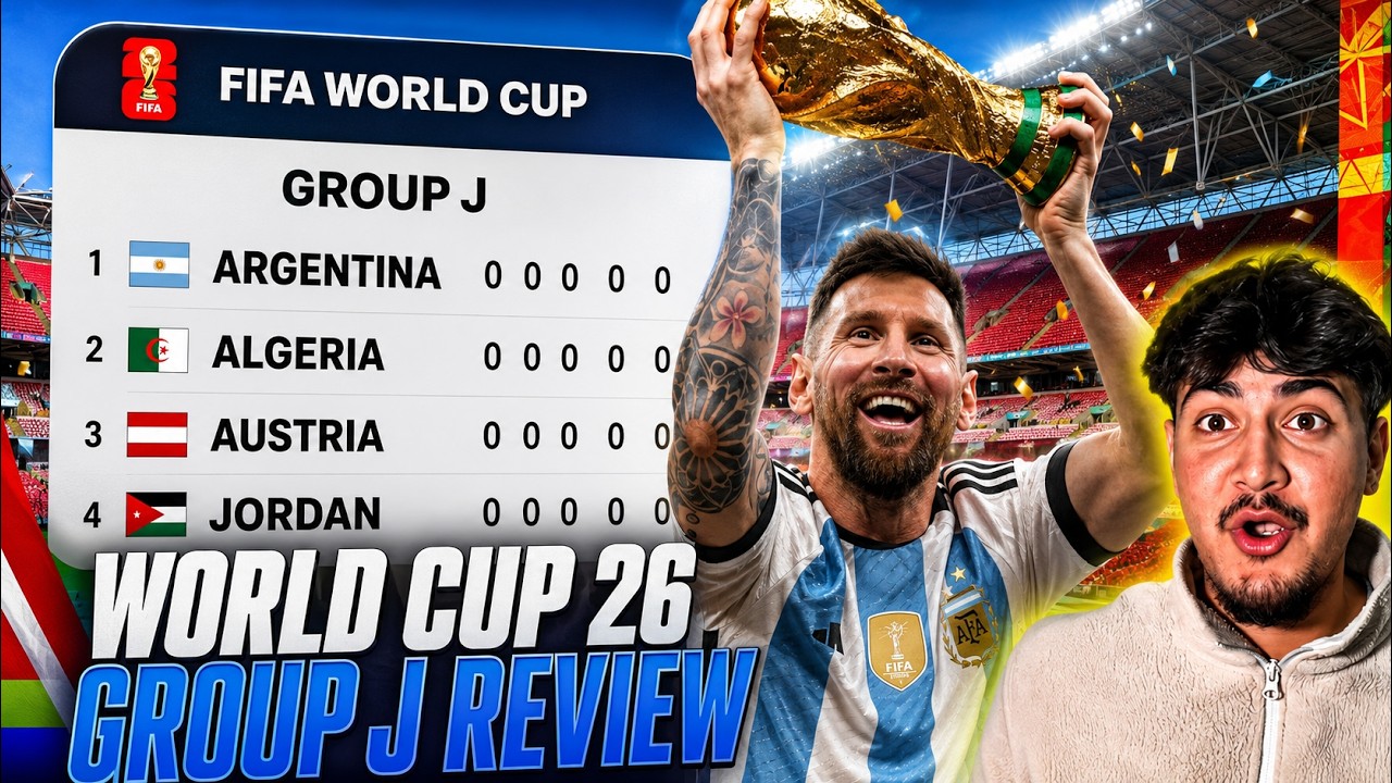 WORLDCUP 2026 GROUP J PREVIEW & PREDICTION! 🌍🏆CAN MESSI & ARGENTINA GO UNBEATEN?! 🤯GROUP ANALYSIS #1