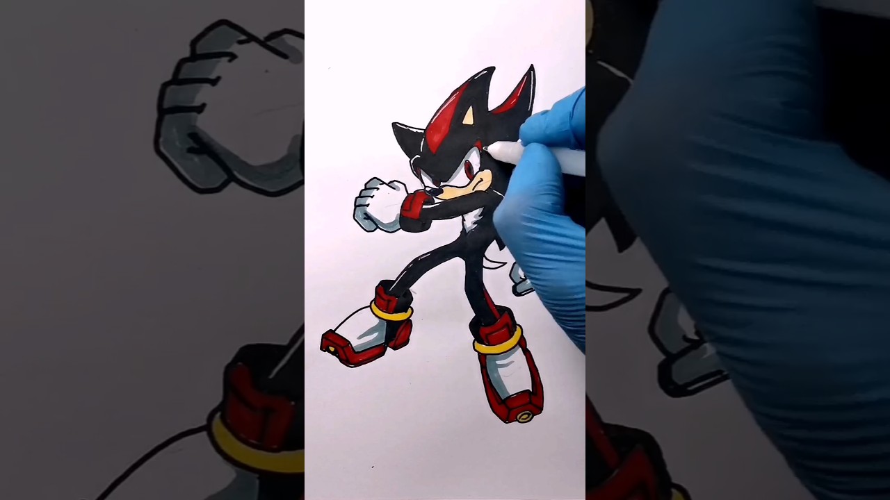 rate 1 to 100 compilaton Draw #shorts #art #drawing #sonic #shadow #dreggman