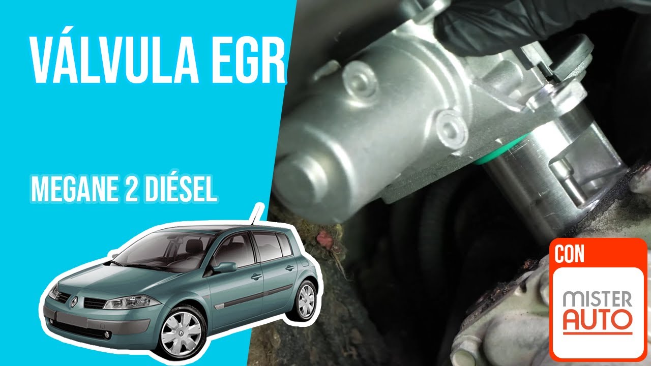 Cómo cambiar la válvula EGR Megane 2 1.5 dCi ♻️