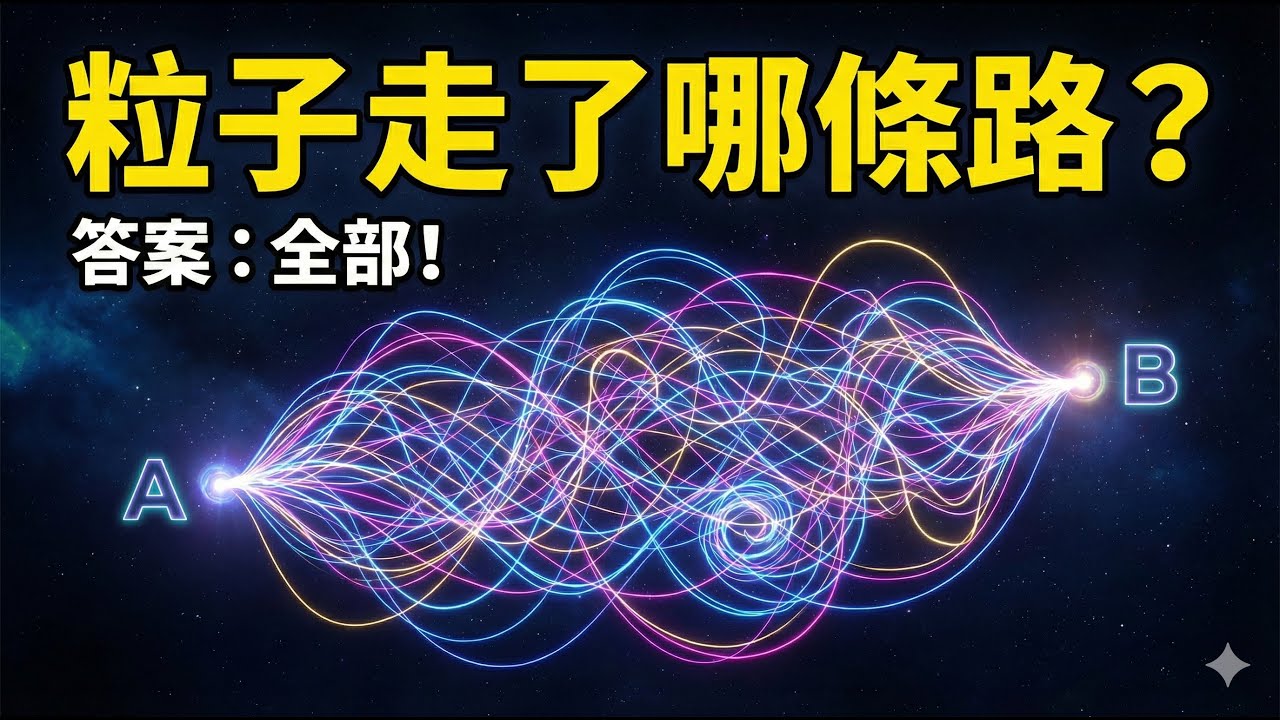 宇宙的BUG？粒子走了哪一條路? (費曼路徑積分)