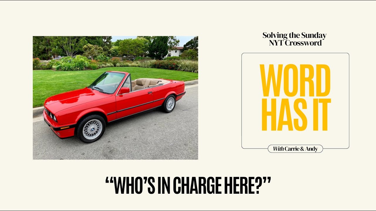 NYT Crossword “Who’s In Charge Here?” (2.9.26)