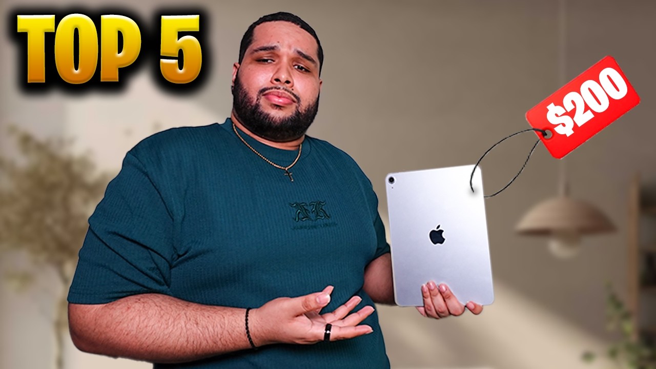 Top 5 iPads que SÍ valen la pena en 2025 (Calidad-Precio)