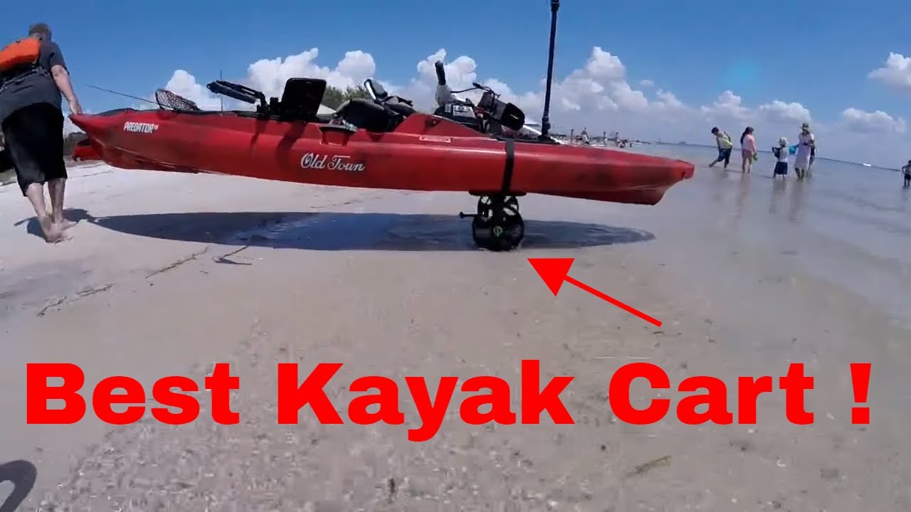 c-tug unboxing and review of plastic kayak cart