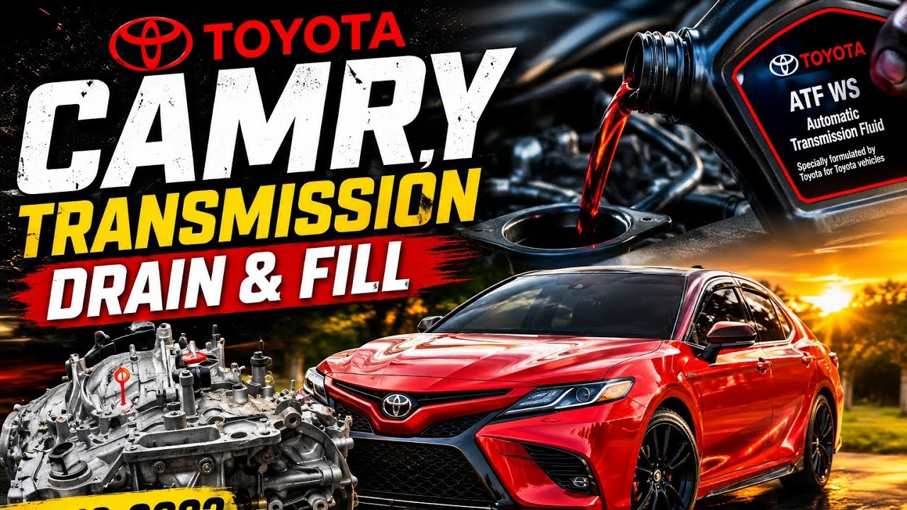 Обслуживание трансмиссии Toyota Camry 2018-2024