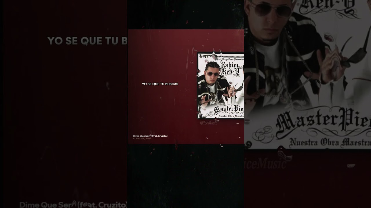 Dime Qué Será · Cruzito, RKM & Ken-Y | Lyric Short 💔🎶