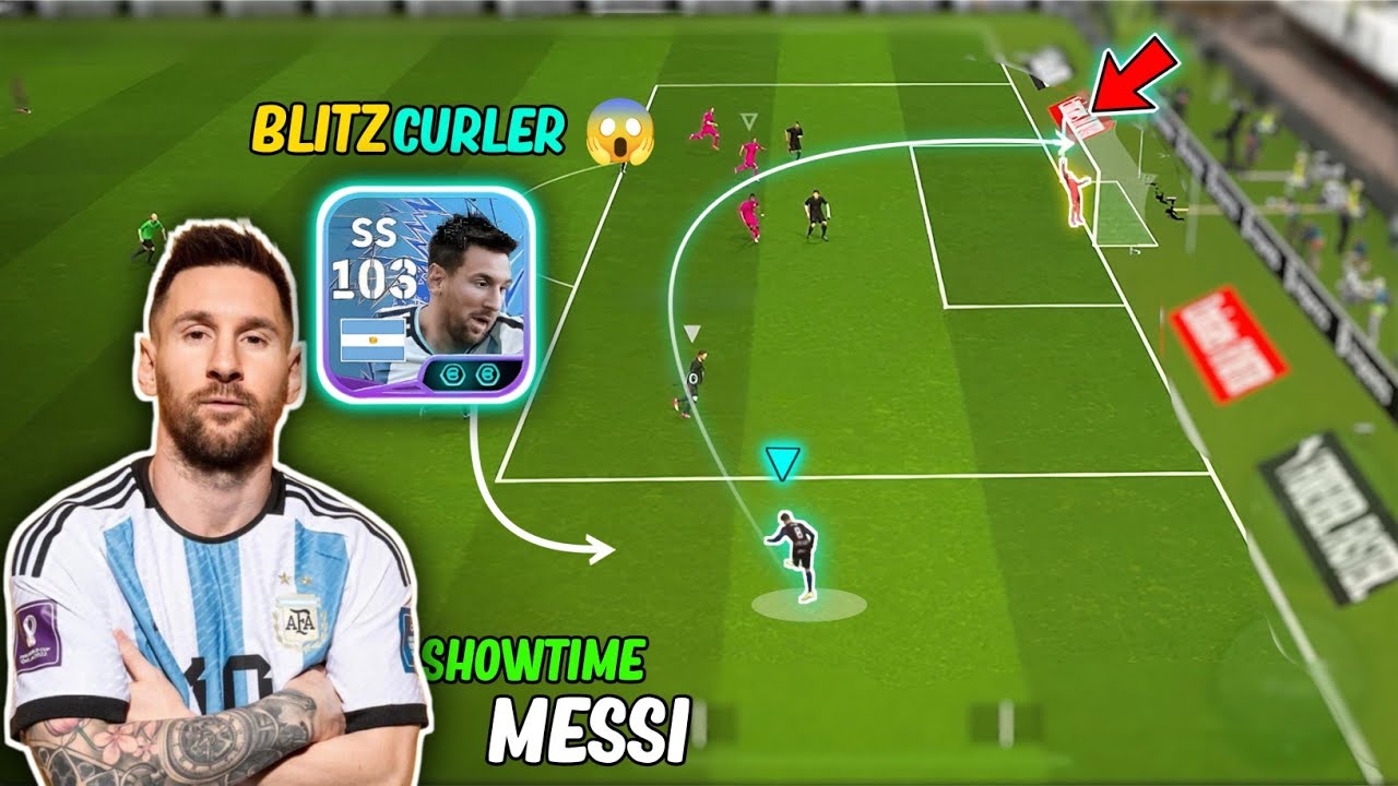 Free showtime Messi is so magical 🥶 Efootball 26 mobile