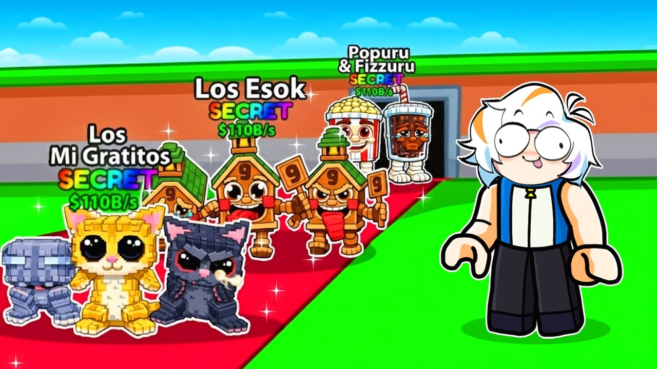 CONSEGUI EL BRAINROT MAS OP AY MI GATITO MIAU MIAU COMPLETO (STEAL A BRAINROT ROBLOX)