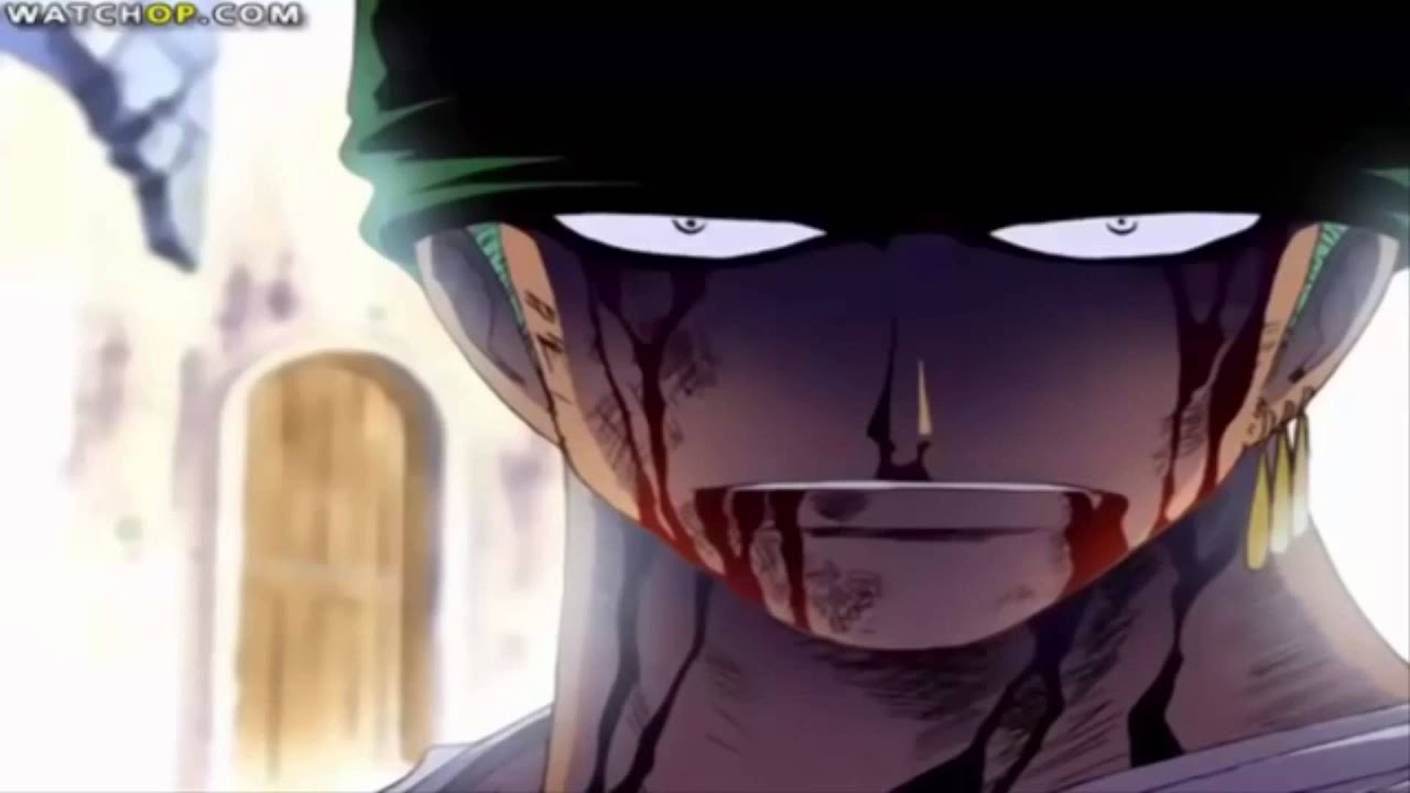 One Piece- Zoro cuts steel