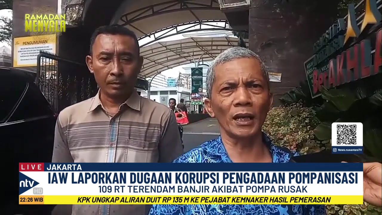 Diduga Korupsi, Pengadaan Pompa Air DKI 2015-2025 Dilaporkan ke Kejagung | NTV TONIGHT