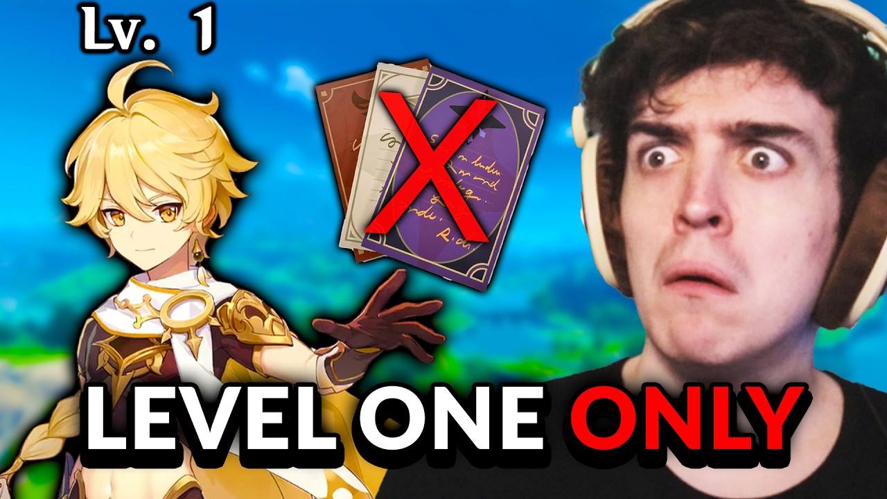 Can You Beat Genshin Impact With ONLY Level 1 Characters?