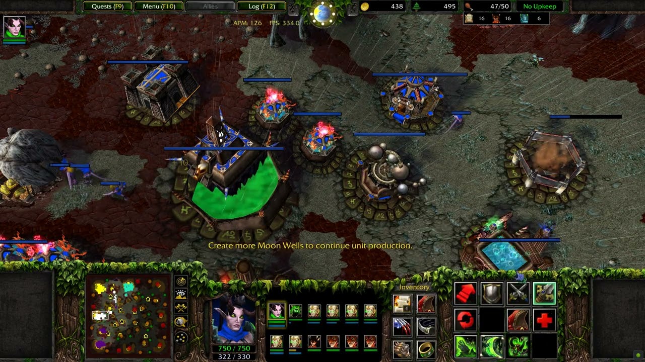 Warcraft 3 Reforged: HAIL TO ILLIDAN! - Illidary v2.0 - Custom Map by @Wa666r