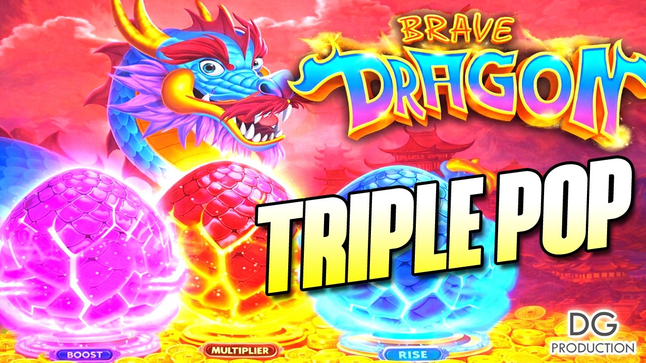 🚨OMG I FOUND THIS BRAND NEW BRAVE DRAGON SLOT MACHINE LAS VEGAS CASINO LIVE PLAY WEALTH MONEY IRL
