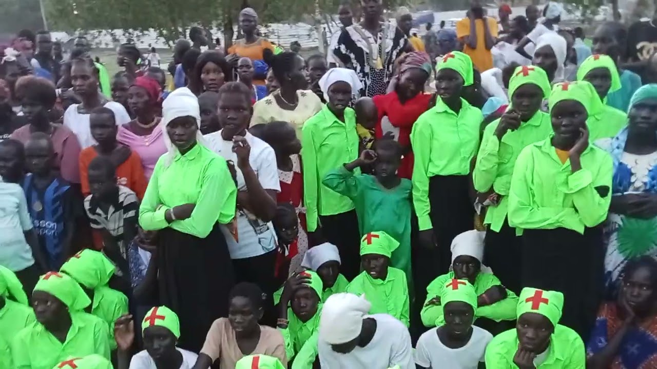 SWUNP Bentiu Presbyterian Tharjiath youth at Koch Conference :Luot ŋäthä ɛ thuɔk kä ŋɔaŋni tin bi 