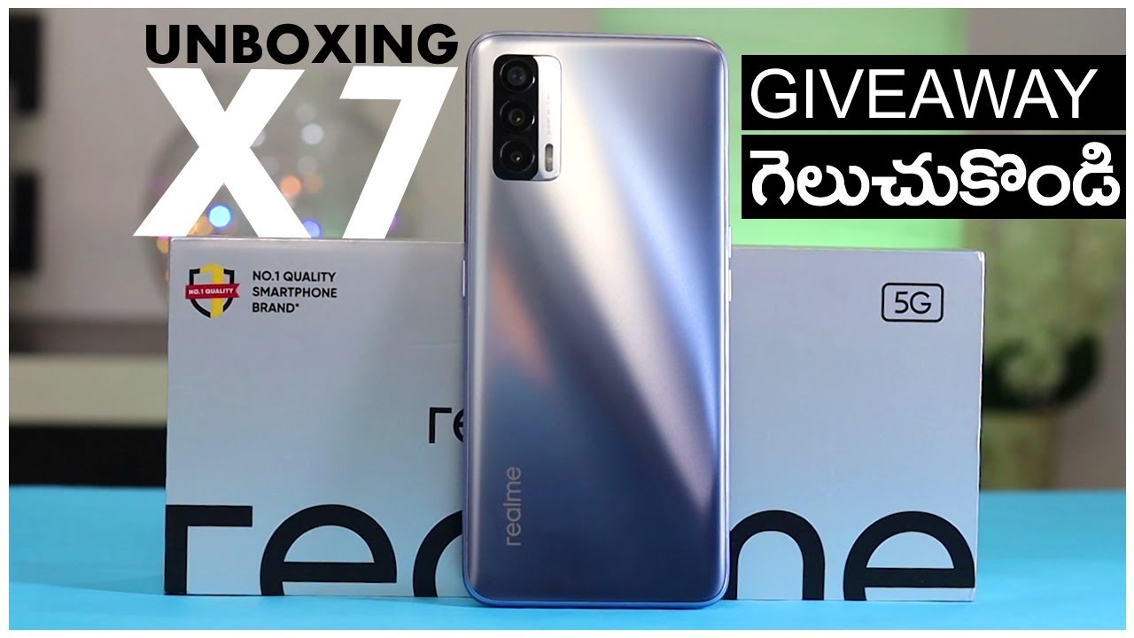 realme X7 5G Unboxing & Initial Impressions ⚡ GIVEAWAY