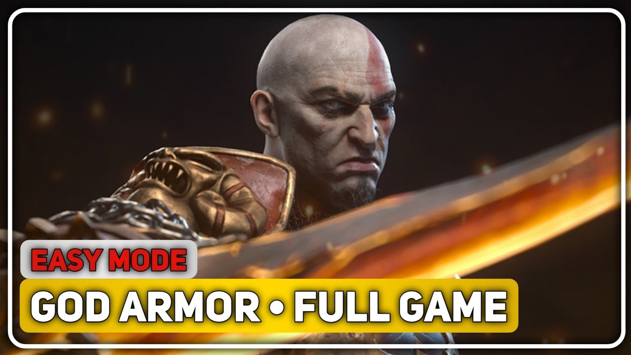 God of War 2 || Easy Mode (FULL GAME) || God Armor