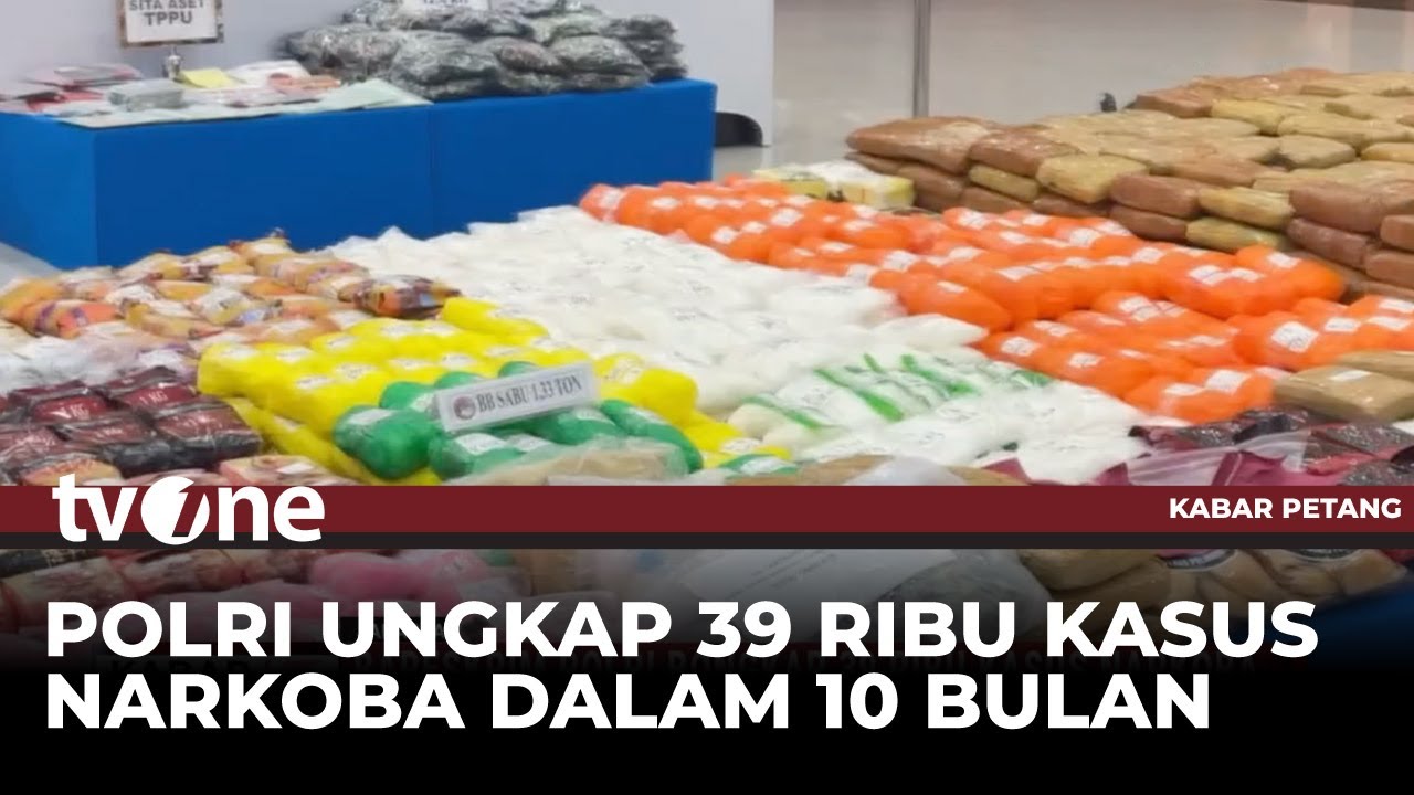 Bareskrim Polri Bongkar 39 Ribu Kasus Narkoba | tvOne