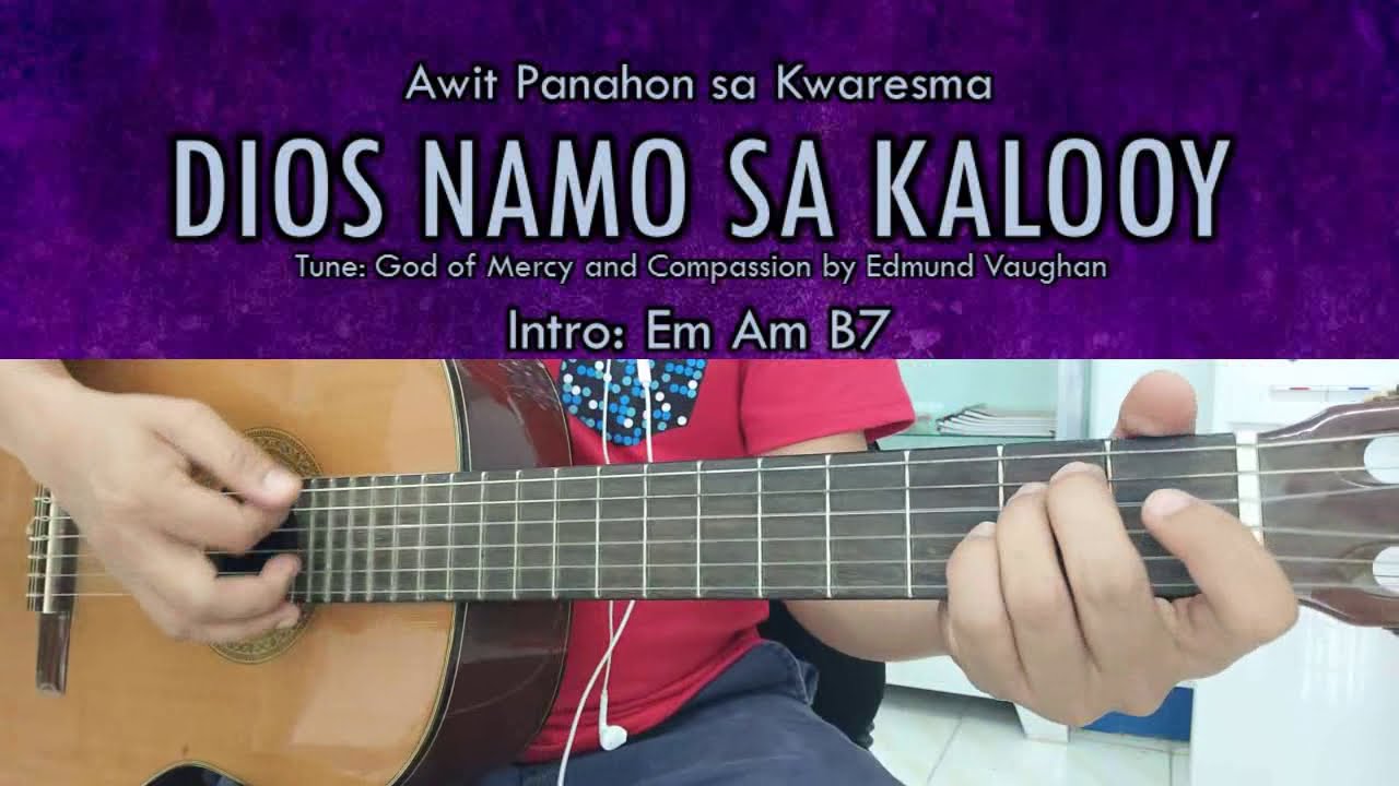 Dios Namo Sa Kalooy - Guitar Chords