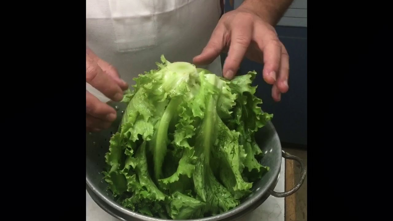 How to crisp lettuce