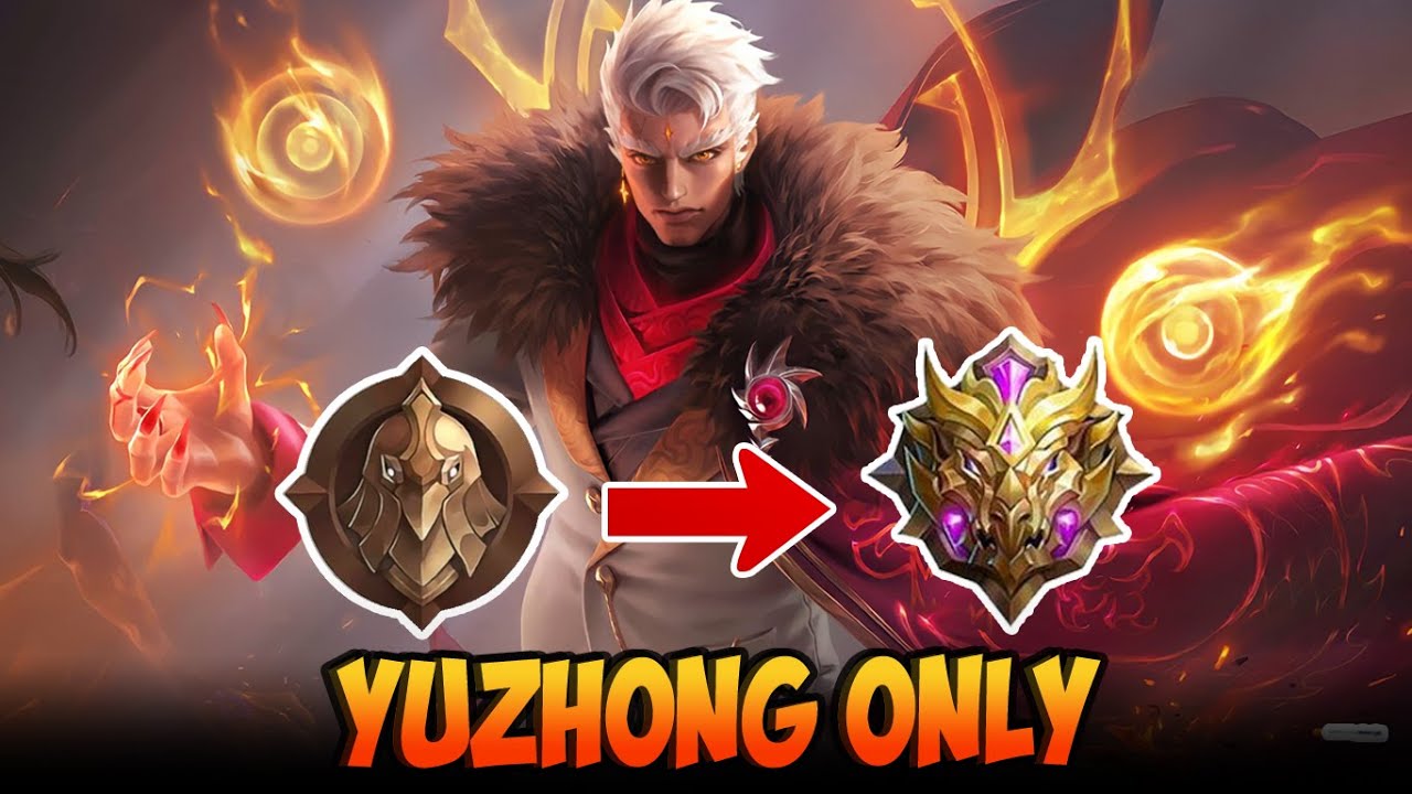 NAMATIN MOBILE LEGEND PAKAI YUZHONG ONLY