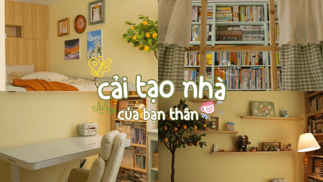 『Full』Cải tạo căn nhà 30m2 của bạn thân #douyin #caitao