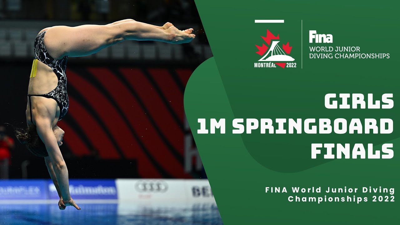 LIVE Finals: Girls 14-15 | 1m Springboard Diving | World Juniors 2022