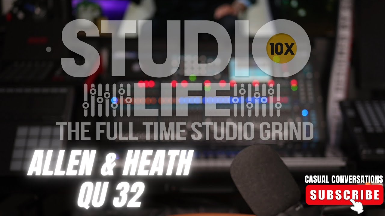ALLEN & HEATH QU-32 DIGITAL MIXER HONEST THOUGHTS AFTER A DECADE OF USE!