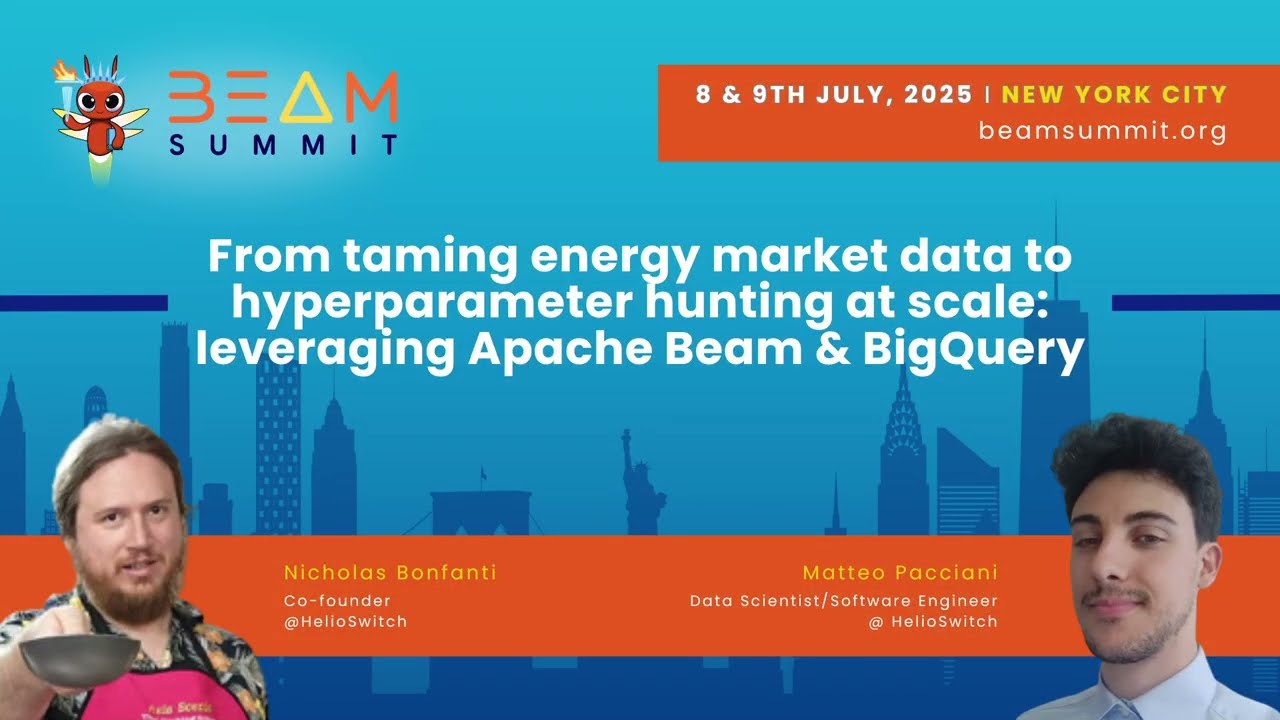 From taming energy market data to hyperparameter hunting at scale - Beam Summit 2025
