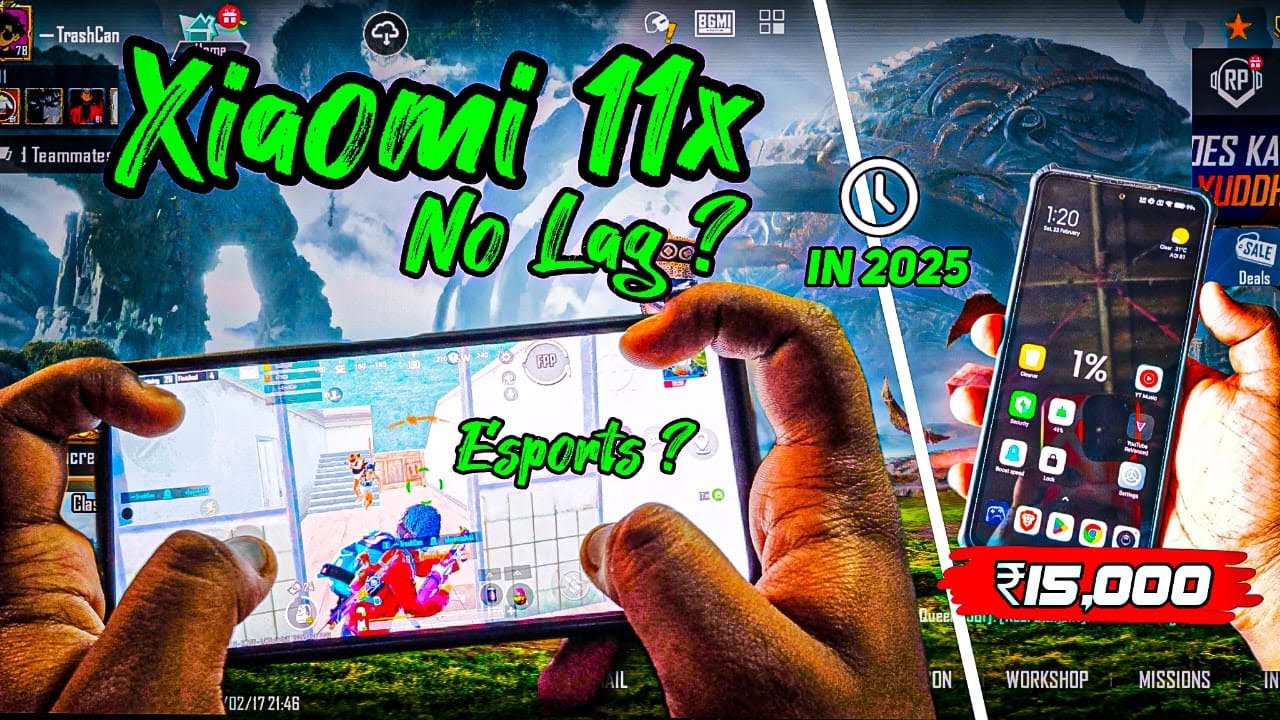 XIAOMI Mi 11x for GAMING in 2025? ? Lag ? Review ?