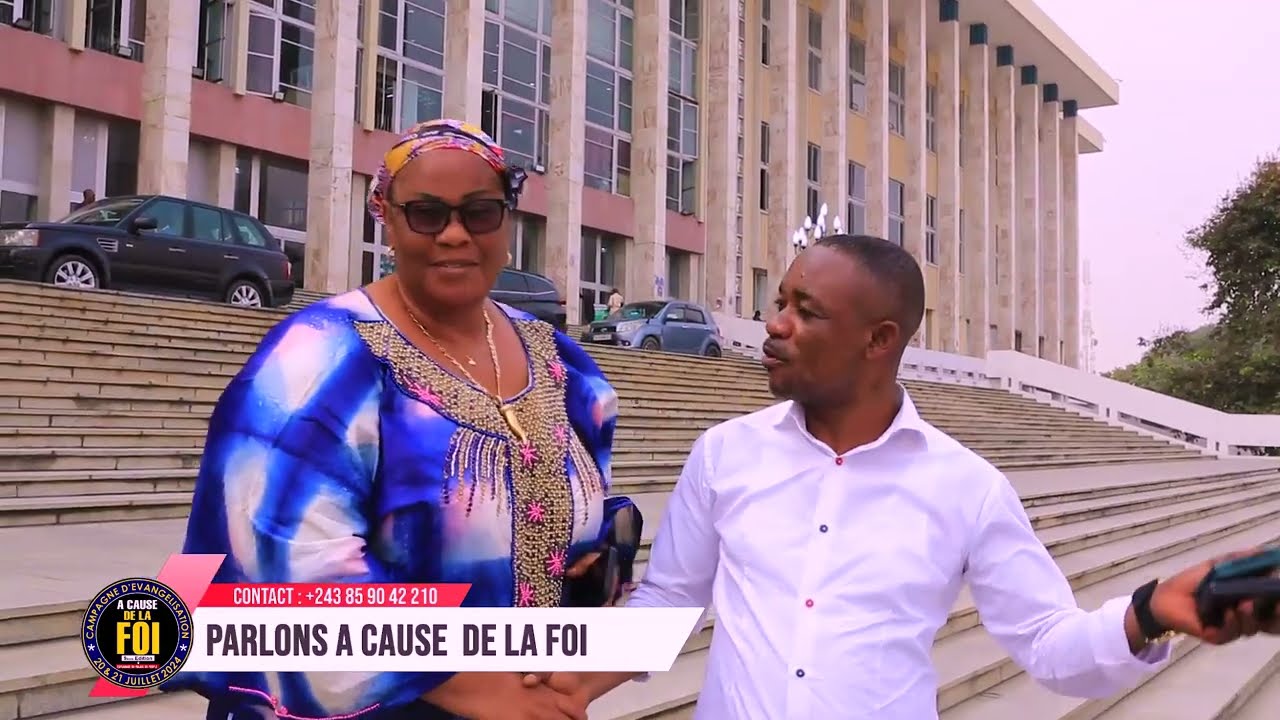 PARLONS A CAUSE DE LA FOI : VISITE DU PASTEUR DE LA FOI AU PALAIS DU PEUPLE AVEC LES TECHNICIENS