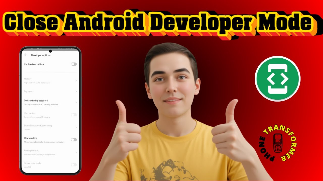 Как отключить режим разработчика на Android | Возврат к стандартному состоянию (2026)